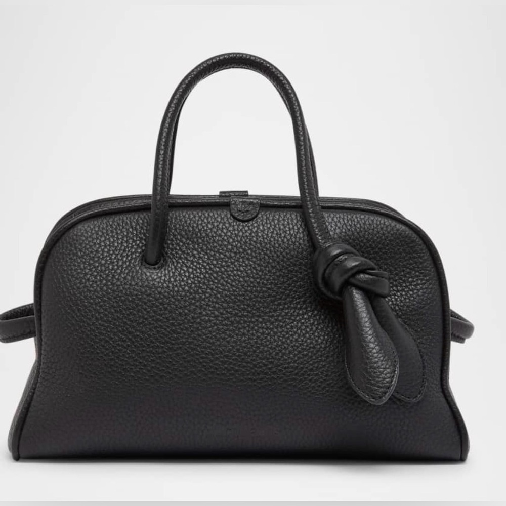 NWT Jacquemus "Le Petit Turismo" top handle bag in leather